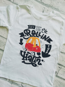 They see me rollin tee